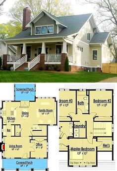 two story house plans with front porch and second floor