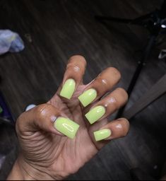 Short Nails For Black Women, Acrylic Nails Yellow, Long Acrylic Nail, Solid Color Nails, Long Acrylic Nail Designs, Acrylic Nails Designs, Short Square Acrylic Nails, Long Acrylic, Nails And Toes