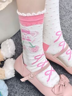 This price is for a pair of socks, others are not included. Pink Sweet Socks For Spring, Pink Knee-high Socks For Spring, Cute Pink Spring Socks, Playful Pink Socks For Gifts, Playful Pink Socks For Gift, Trendy Pink Knee-high Socks For Spring, Sweet Pink Socks For Gifts, Steampunk Fashion Female, Yellow Socks