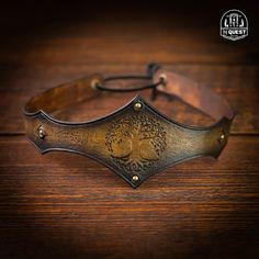 Handcrafted with meticulous attention to detail, this Leather Tiara epitomizes the essence of fantasy. Boasting a unique Druid Crown design, it is perfect for cosplay, Renaissance fairs, festivals, or imaginative photo shoots. Made from high-quality leather, this tiara guarantees durability and exudes a rustic, enchanting aesthetic that transports you to a magical realm. With a length of 18.8 inches (48 cm), the tiara fits comfortably and can be adjusted to suit different head sizes. The sturdy Druid Crown, Fairy Medieval, Enchanting Aesthetic, Crown Design, Handcrafted Accessories, Wedding Hair Accessories, Memorable Gifts, High Quality Leather, Tree Of Life