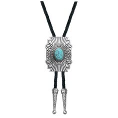 PRICES MAY VARY. Metal:Zinc alloy,Turquoise stone,Handmade leather rope. Leather rope length:51CM. Bolo Size:4.6CM*3.5CM(1.8In*1.38In).stone size:1.6CM*1.2CM(0.47in*0.63in) Usage:Adjust the buckle on the back of the main product. Wear it with shirts, suits ,jacket and casual clothes. An ideal gift for Boyfriend,husband,father,grandfather,son and so on. Occasion:Suitable for a lot of daily wear.Also can be worn on father's day,halloween,christmas day, wedding,thanksgiving day,party,birthday or a Bola Tie, American Western, Art Stone, Bolo Ties, Tie For Men, American Turquoise, Bolo Tie, Business Shirts, Casual Clothes