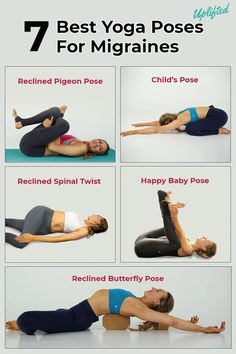 the 7 best yoga poses for beginners with pictures on it and instructions to do them