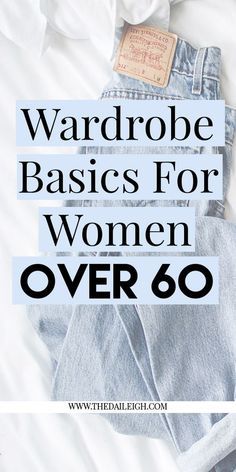 Wardrobe Basics For Women, Clothes For Women Over 60, Clothes For Women Over 50, Mode Tips, 60 Fashion, Women Over 50