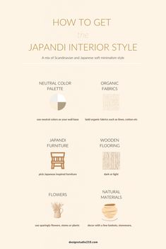 how to get the japann interior style info sheet for japanese furniture and decor styles