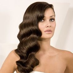 Most Popular Prom Hairstyles For Long Hair Hollywood Glam Hair, Old Hollywood Hair, Black White Hair, Wave Hairstyles, Finger Wave Hair, Finger Wave, Hollywood Hair, Long Hair Tutorial