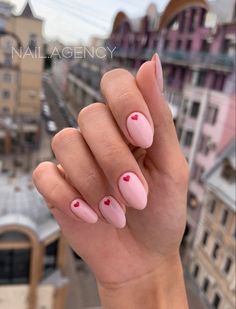 Pink And Red Nails, Simple Acrylic Nails, Classy Acrylic Nails, Acrylic Nails Coffin Pink, Acrylic Nails Coffin Short, Red Nail