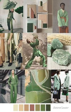 the green color scheme is inspired by nature