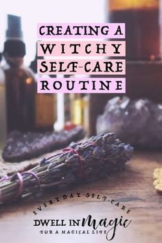 How to create a witchy self-care routine - #witchy #selfcare #selfcareroutine #dwellinmagic #selfcaretips #witchythings Aleister Crowley, Magical Life, Witch Magic, Wiccan Spells, Spells Witchcraft