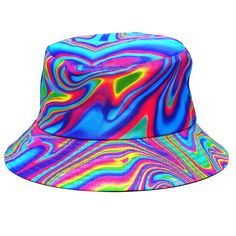 PRICES MAY VARY. ADJUSTABLE SIZE: Perfect fit for both men and women with the adjustable string feature. Design to fit your head comfortably. UPF 50+: Stay protected from outdoor sun rays and UV lights with our soft and versatile bucket hats. UPF 50+ sun protection, these funny bucket hats provide excellent face coverage COMFORTABLE FIT: Crafted from light and breathable material for comfort. QUALITY CONSTRUCTION: Expertly constructed and made with the high quality polyester. and durability with Funny Bucket Hats, Cute Bucket Hats, Bucket Hats For Women, Tie Dye Hat, Halloween Hat, Festival Costume, Bucket Hat Women, Rave Accessories, Mens Bucket Hats