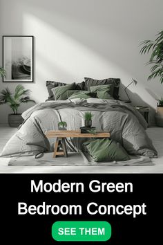 modern green bedroom concept see them at the bedding department in sydney, australia on sale now