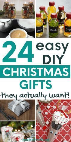 twelve easy diy christmas gifts to make