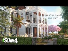 the new orleans library in sims4