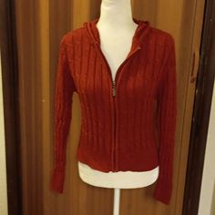 Festival Red Zip Up Hooded Sweater Long Sleeve Made Of 65% Ramie 45% Cotton Size Junior S, L. Brand New Without Tag Hooded Sweater, Colorful Sweaters, Long Sleeve Sweater, Hogwarts, Zip Ups, Sweaters For Women, Festival, Brand New, Long Sleeve