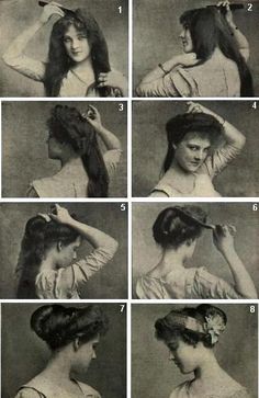 My hair is long enough... Istoria Artei, Retro Mode, Edwardian Fashion