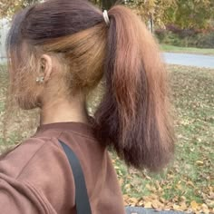 Blow Dried Hairstyles, Blown Out Natural Hairstyles, Blow Dry Hairstyles, Short Braid Hairstyles, Bohemian Braid, Short Braid, Elegant Ponytail, Peekaboo Hair