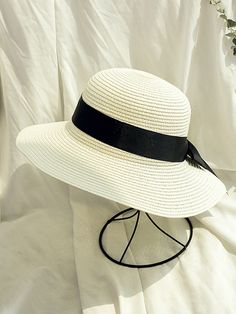 SkuCY-!78463MaterialStraw StyleSun-protection FeatureBreathable , Foldable , Bowknot , Solid Color OccasionVacation , Beach , Vintage SeasonsSpring , Summer , Autumn TypeSun Hat ColorBLACK,PINK,BEIGE,KHAKI,NAVY BLUE,MILK WHITESizeFREE SIZE Head Girth: 56-58cm Packing specification: 70 diameter 0.5kg Please consult the size chart we provide for this item's measurements to help you decide which size to buy.Please note: There may be 1-3cm differ due to manual measurement.CMINCHHat CircumferenceFREE Beach Vintage, Blue Milk, Beach Hat, Pink Beige, Panama Hat, Sunscreen, Free Size, Straw, Size Chart