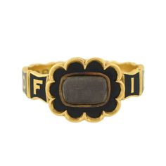 Early Victorian English Mourning Ring with Enameling and Woven Hair For Sale at 1stDibs | in memory of ring, early victorian mourning ring Victorian Enamel Ring Engraved For Anniversary, Victorian Engraved Enamel Ring For Anniversary, Antique Engraved Yellow Gold Enamel Ring, Heirloom Yellow Gold Engraved Enamel Ring, Antique Yellow Gold Signet Ring With Black Enamel, Antique Black Enamel Signet Ring, Luxury Engraved Enamel Ring For Formal Occasions, Victorian Yellow Gold Engraved Ring With Intaglio, Victorian Engraved Yellow Gold Ring With Intaglio