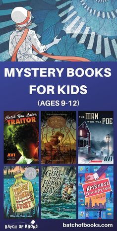 the mystery books for kids ages 9 - 12