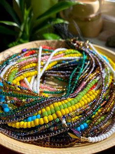 I'm pleased to offer my handmade waist beads to you at wholesale pricing. With these strands you will be able to make at minimum 2x profit off of your initial investment( depending on your markup). All waist beads will be traditional tie-ons on a standard 50inch string. These waist beads will be seed bead and accent beads. As well as a option for crystal waistbeads. There are 3 design options to choose from 1.Intuitive design- Leave it to me and I'll intuitively create all the waist bead strands