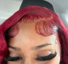 Red Straight Hair, Birthday Hairstyles, Red Wigs