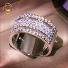 "Title - 2.67ctw Sparkle Natural Diamond Eternity Band Gorgeous Wedding Band Anniversary Ring for Women Statement Party Jewelry Female Promise Ring 💳 Ring Authenticity Certificate With Buyer Name on it will be provided 📌Ring Size - 4 to 12 USA 📌Metal - 14K/18K - Rose Gold / White Gold / Yellow Gold 📌Metal Weight - 5.9 to 7.98 grams (Varies on Ring Size) 📌Center Stone - 2.67ctw 📌 Stone Shape - round (1.0-1.20MM) 📌Center Stone Color -HIJ Sparkle Color natural mined Diamond Forever 📌Center Dazzling Eternity Band For Wedding, White Diamond Eternity Band For Wedding, Luxury White Diamond Ring For Party, Luxury Diamond Ring With Vvs Clarity For Party, Brilliant Cut Diamond Ring For Party, Dazzling Round Cut Diamond Ring For Parties, Luxury Diamond White Rings For Party, White Diamond Cut Ring For Party, White Gold Diamond Ring With Accents For Parties