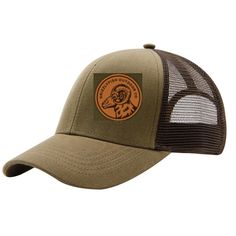 The combination of bighorn sheep, leather and 100% waxed cotton make this hat a killer option in your headwear collection. Classic trucker design and top quality construction. Features: Shape: Mid-profile crown Visor: Pre-Curved 100% Waxed cotton Adjustable Snapback Big Horn Sheep, Bighorn Sheep, Brown Coffee, Sheep Leather, Waxed Cotton, Leather Patches, Horn, Sheep, Trucker Hat