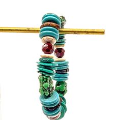 Looking for a unique piece to elevate your jewelry collection? Our handcrafted Turquoise Stretch Bracelet is made with turquoise gemstones, ensuring every piece is as unique as you are. Crafted in the USA, this multi-beaded bracelet offers an effortless fit for any wrist size—from small to extra-large. Its vibrant turquoise hues make it perfect for layering or wearing solo. Treat yourself or surprise a turquoise enthusiast with a meaningful, beautiful gift. Embrace the beauty of genuine turquois Real Turquoise, Genuine Turquoise, Turquoise Gemstone, Stretch Bracelets, Unique Pieces, Jewelry Collection, Beaded Bracelets, Turquoise, Gemstones