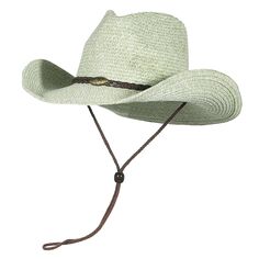 PRICES MAY VARY. High-quality Material: This men's and women's cowboy straw hat selection of high-quality grass + cotton, very soft, breathable, durable, comfortable to wear. Interior sweatband, moisture wicking, always keep your head cool and cozy. One Size Fits Most: Head circumference: Head circumference: 22.8”(58cm). Depth: 3.9”(10cm). Brim: 3.5”(9cm). One size fit most adults, women, men, ladies. This western cowboy straw hat with adjustable chin strap, can be properly adjusted to make it b Green Western Hat Bands For Summer, Casual Summer Sun Hat For Ranch, Casual Summer Ranch Sun Hat, Western Green Hat For Outdoor, Green Western Hat For Outdoor, Casual Summer Straw Hat For Ranch, Casual Summer Ranch Straw Hat, Brimmed Straw Hat For Summer Outdoor Activities, Adjustable Casual Hat For Ranch