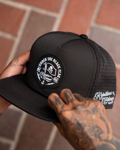 Trucker Cap Outfit, Relentless Betrayal, Cap Outfit Men, Caps Design, Hats Design, Cap Outfit, Hat Man, Man Black