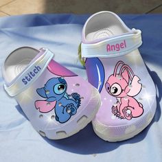 GSO2507406-mockup (1) Angel Cartoon, Stitch Merchandise, Lilo And Stitch Merchandise, Disney Acrylic Nails, Tie Dye Hippie, Crocs Crocband, Crocs Clogs, Stitch And Angel, Cute Nike Shoes