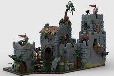 an image of a castle made out of legos