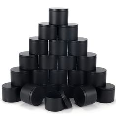 PRICES MAY VARY. Capacity：8oz =236ml. Quantity：Receive 24pcs candle tins and 24pcs lids packed in one carton box. Size：Diameter 3.15" x Height 2.4". Usage：Perfect for DIY candle making projects,also great storage container for craft projects and other small items. Quality：These candle tins are made of high quality tinplate，black printing on the outside surface and the inside surface. Size:8oz Capacity: 8oz = 236ml; Dimensions : 3.15" (Diameter) x 2.4" (Height). Package Includes:24 Pieces Tin Can Candles Making, Empty Candle, Candle Tins, Candles Storage, Making Candles Diy, Black Candle, Sewing Supplies Storage, Candle Making Molds, Candle Making Kit