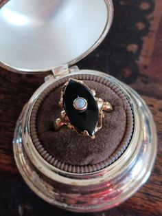 Antique Onyx and Opal - Etsy Black Oval Cabochon Opal Ring, Black Oval Opal Ring For Formal Occasions, Black Cabochon Opal Ring, Black Oval Opal Ring, Black Oval Opal Gemstone Ring, Black Opal Ring For Anniversary, Black Oval Opal Ring For Anniversary, Oval Black Opal Ring For Anniversary, Black Oval Opal Jewelry