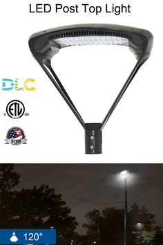 LED post top light Lights For Garden, Outdoor Post Lights, Post Lights, Top Light, Waterproof Outdoor, Street Light, Parking Lot, Garden Yard, Outdoor Area