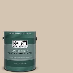 behr premium plus ultra stain - blocking paint and primer in one, burgundy