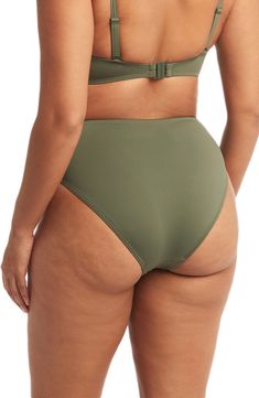 Take a dip in these sleek, full-coverage bottoms designed with flattering and shapely powermesh support. lined 85% recycled nylon, 15% elastane Hand wash, dry flat Imported This product meets Nordstrom Sustainably Sourced Materials criteria: contains at least 50% sustainably sourced materials