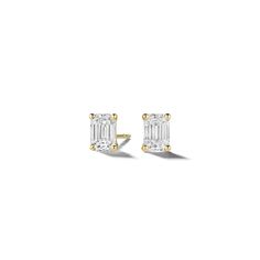 A pair of emerald cut diamond stud earrings handcrafted in 18 karat gold – perfect for everyday wear. Emerald Cut Diamond, Diamond Stud Earrings, Emerald Cut Diamonds, Diamond Stud, Diamond Earrings Studs, Diamond Studs, Emerald Cut, Diamond Cuts, Emerald