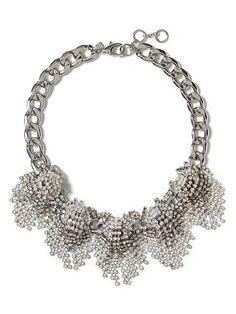 Sparkle Burst Necklace | Banana Republic Styles For Living Room, Chanel No 5, Jewelry Sale, Something Big, Silver Sparkle, Mean It, Famous Brands, Luxury Accessories, Celebrity Fashion