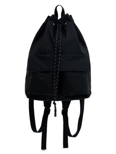 This is a comfortable and casual bag by Cord. that is made out of high quality and sturdy material. With distinctive mood of the design and comfortable wear, you can style it for your daily outfit.- Minimal logo embroidery detail- Adjustable shoulder strap length- Inner zipper pocket and dual pockets Nylon Backpack Gym Bag With Adjustable Strap, Nylon Gym Backpack With Adjustable Strap, Black Large Capacity Gym Backpack, Large Capacity Black Chest Bag For School, Sporty Black Backpack Shoulder Bag, Everyday Casual Nylon Chest Bag, Casual Nylon Chest Bag For Everyday, Black Nylon Backpack For Back To School, Black Shoulder Backpack For Back To School