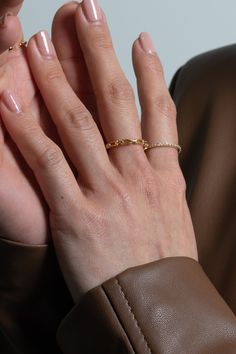 Timeless Gold Plated Stackable Rings, Elegant Adjustable Open Chain Ring, Timeless Open Band Stackable Rings, Elegant Adjustable Chain Link Ring, Trendy 14k Gold Open Stackable Rings, Silver Tarnish-resistant Chain Ring, Everyday Adjustable Tarnish Resistant Chain Ring, Timeless Rose Gold Midi Rings, Everyday Minimalist Adjustable Chain Ring