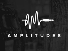 the logo for amplitudes by dustin andrews miller