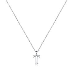 PRICES MAY VARY. MATERIAL: Made of S925 Sterling Silver, hypoallergenic initial necklace. S925 sterling silver is safe for sensitive skin, will not change colors or tarnish. Nickel-free, Lead-free, Cadmium-free. S925 Sterling Silver Necklace always keep its shine. SIZE: Sterling Silver Initial Necklace is 16"+2" adjustable chain, perfect size for women girls teen girls wear. PERFECT GIFTS: S925 Sterling Silver Initial Necklaces are comes with an elegant gift necklace box, perfect gifts for daugh Classic Sterling Silver Necklace In Tan, Classic Sterling Silver Initial Necklace For Mother's Day, Tan Initial Necklace As Gift, Silver Dainty Initial Necklace, Silver Letter Necklaces, Classic Tan Sterling Silver Necklace, Dainty Silver Letter Charm Necklaces, Silver Dainty Letter Initial Necklace, Dainty Silver Letter Charm Necklace