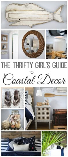 The Thrifty Girl's Guide to Coastal Decor by Lauren from thinkingcloset.com. You can have champagne taste on a beer budget after all! Nautical Bedroom, Champagne Taste, Coastal Living Rooms, Coastal Bedrooms, Beach Cottage Decor, Coastal Living Room, Beach Cottage Style, Style Cottage