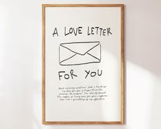 ★ Love Letter For Myself Apartment Decor Quotes Wall Art Bedroom and Living Room Decor ★ Discover the ultimate curated artwork collection! Our pieces are crafted with precision and shipped within 1-4 business days. Please be aware that our artworks are sold without frames. Select from an array of materials including Art Paper, Premium German Etching Paper, Rolled Canvas, and Ready-to-Hang Canvas. Dive into our material specifics in the details section and through our listing images. Experience t Letter For Myself, Beige Wall Art, Preppy Wall Art, Wall Art Illustration, Beige Wall, Salon Art, Quotes Wall Art, Wall Art Watercolor, Decor Quotes