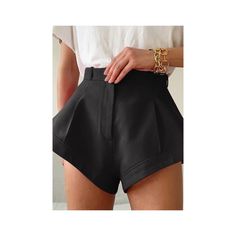 Black High Waisted Flare Shorts Size: Women’s Large Runs Sort Of Small And Fits More Like A Medium Condition: Never Worn There Is No Tag Inside Shorts Shorts Are Slightly Different Then The Woman Wearing Them. The Ones I Have Are A Little Thinner In Material And More Of A Satin Feel The Shorts You Will Be Receiving Has The Same Style And Fit But Material Is Slightly Softer (A Satin Like Material). For A Really Flare Look It’s Best To Get These Size Large Shorts If Your A Usual Size Medium Pants Chic High Waist Pants With Built-in Shorts, High Waist Bottoms With Built-in Shorts For Date Night, Spring Bottoms With Built-in Shorts For Going Out, Elegant High Waist Shorts For Day Out, Solid Fitted Shorts For Party, Solid Color Fitted Shorts For Party, Chic Bottoms With Built-in Shorts, Chic Fitted High-waisted Shorts, Chic Fitted Bermuda Shorts