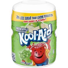 kool - aid is an apple flavored drink with vitamin c