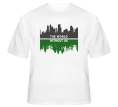 The World Without Us City Forest T Shirt The Thinker, Different Styles, Color Options