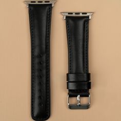 Enhance your Apple Watch experience with the Leathere Premium Leather Apple Watch Band. Designed with meticulous attention to detail, this strap combines timeless elegance with modern functionality, making it perfect for both casual and formal occasions.  Main Features:  Luxury Leather Sophisticated Design Secure Fit Compatible with All Apple Watch Models Adjustable Length Can be personalized %100 Leather Timeless Leather Watch Accessories With Bracelet Strap, Classic Watches With Black Band For Everyday Use, Timeless Leather Watch Bands With Bracelet Strap, Timeless Leather Watch Band With Bracelet Strap, Timeless Leather Bracelet Strap Watch Bands, Business Leather Watch With Bracelet Strap, Luxury Black Watch Bands With Bracelet Strap, Business Leather Strap Watch Bands, Luxury Rectangular Black Band Watch Accessories