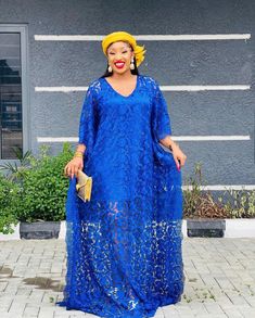 🎈This handmade cord lace dress is made of high quality lace fabric that will serve you a long time. The color is rich, the texture is good. Great for weddings, bridesmaids dresses, Nigerian Parties, Dinners, etc. 🎈Details - Custom made from scratch -Loose Fit : You can provide your measurements / I'll make according to the measurements of the size you choose - Butterfly Dress Style - Neckline: Round Neck -Dress Length 58 inches ( It can be made shorter if you want or according to your height) Butterfly Gown Styles Nigeria, Blue Lace Patchwork Dress, Blue Lace Dress With Lace Patchwork, Floor-length Lace Gown With Lace Patchwork, Blue Wedding Dress With Lace Patchwork, Blue Lace Trim Dress For Wedding, Blue Lace Trim Wedding Dress, V-neck Crochet Lace Dress, Floor-length Lace Gown With Patchwork