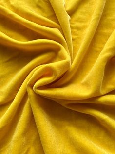 the yellow fabric is very soft